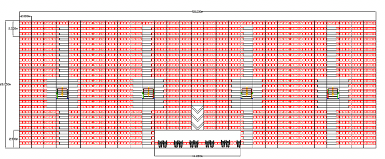 PL03 - NORTH STAND - LLOYD ROBSON OVAL - 2247 SEATS - 24